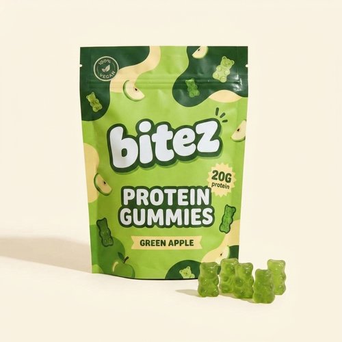 pouch with gummies